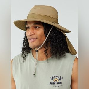 NWT REI Co-op Sahara Sun Hat with Cape
